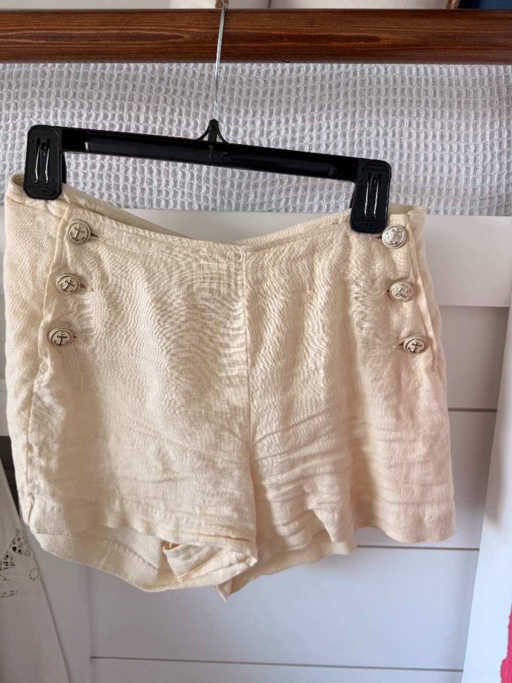 L'agence linen nautical short Size 25